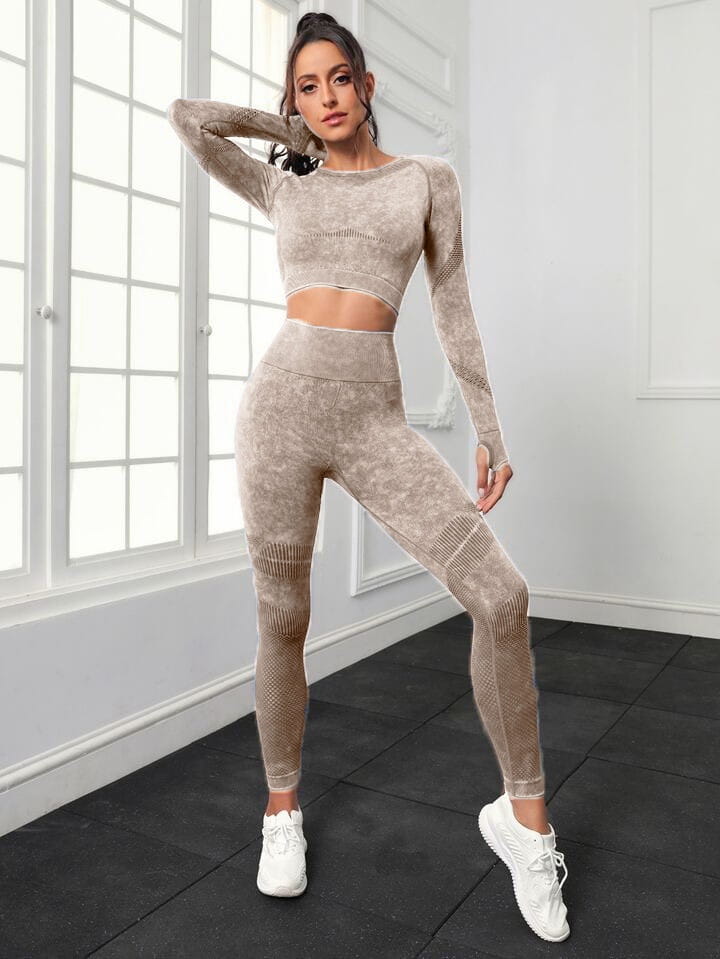 A.1 Damen Yoga-Set, 2-teilig