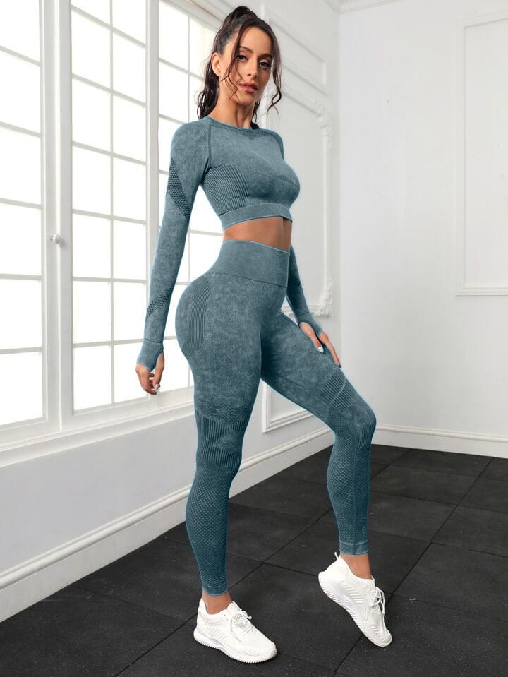 A.1 Damen Yoga-Set, 2-teilig