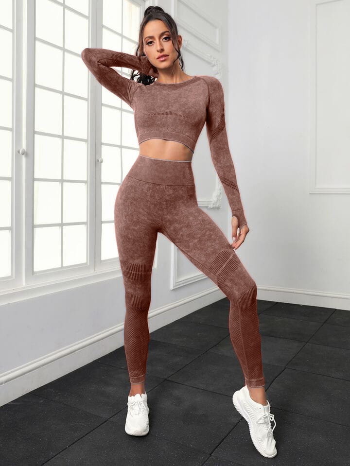 A.1 Damen Yoga-Set, 2-teilig
