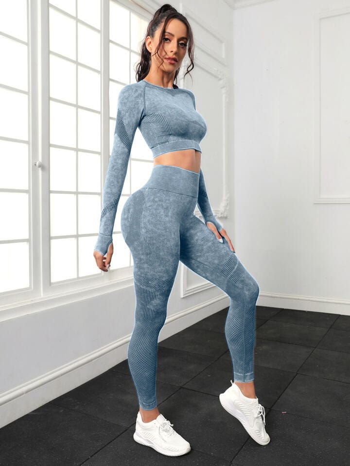 A.1 Damen Yoga-Set, 2-teilig