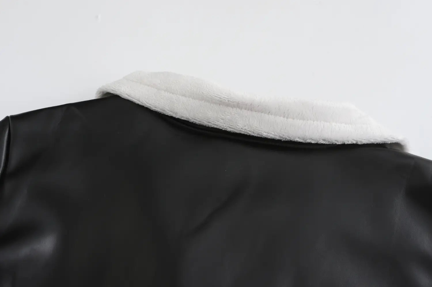 A1 Damen Lederjacke, locker geschnitten
