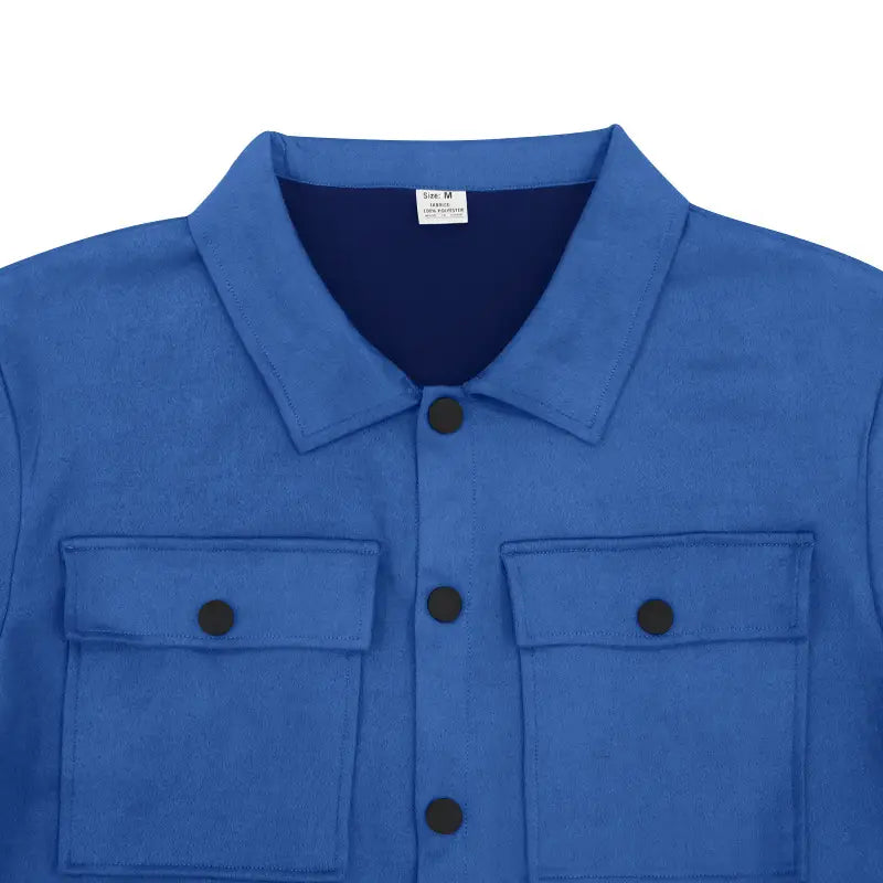 Herren Zweiteiler in Wildlederoptik, Slim Fit