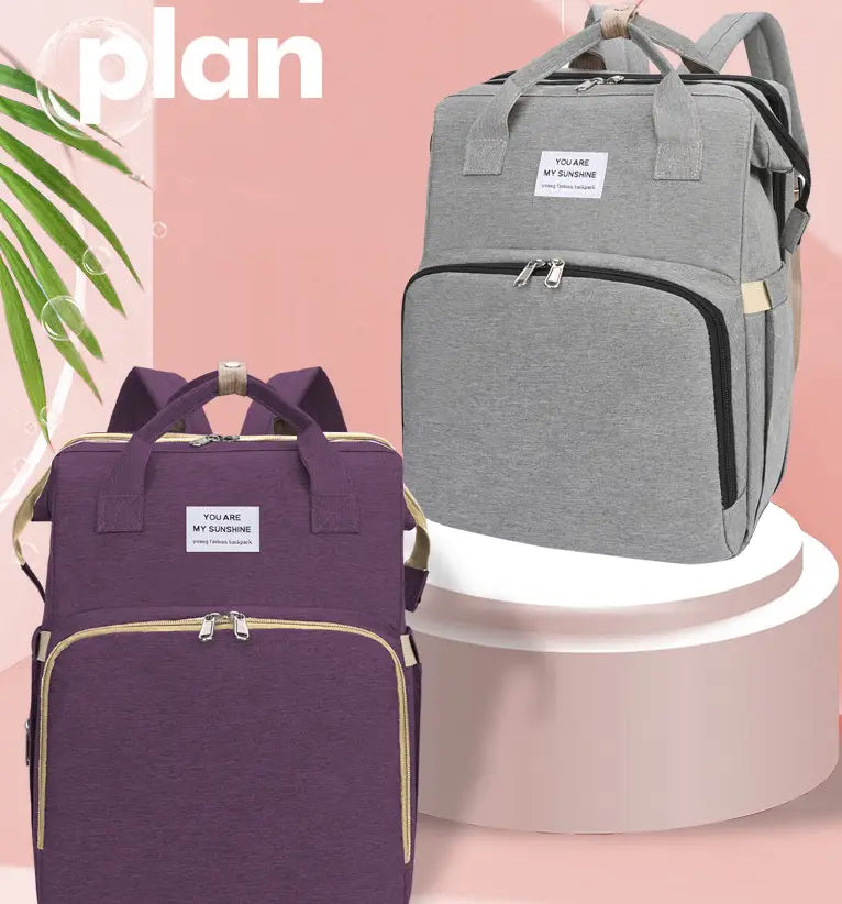 ALLFASHION FoldAway Wickelrucksack mit Liegefläche