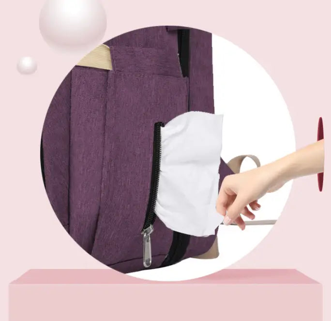 ALLFASHION FoldAway Wickelrucksack mit Liegefläche