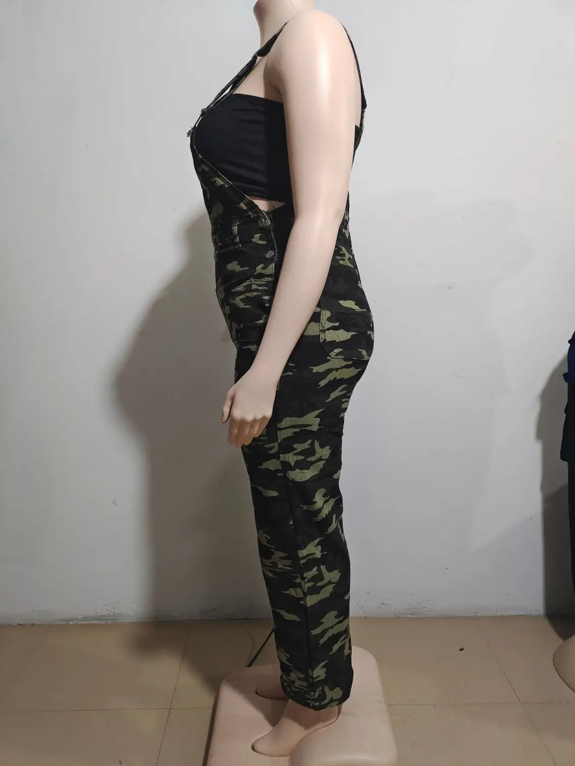 A.1 Damen Jeans-Jumpsuit mit Schlag
