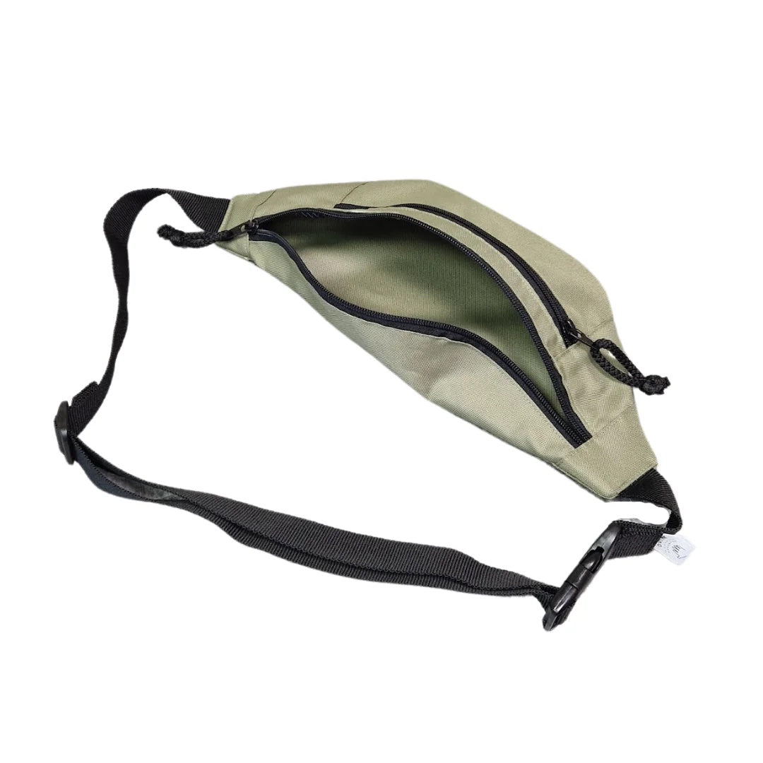 Klassische Bauchtasche – Moosgrün – Produktansicht 2