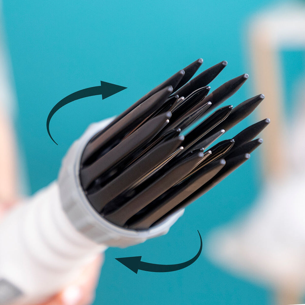 3-in-1 Haartrockner Styler Lockenbürste Dryple 550 W