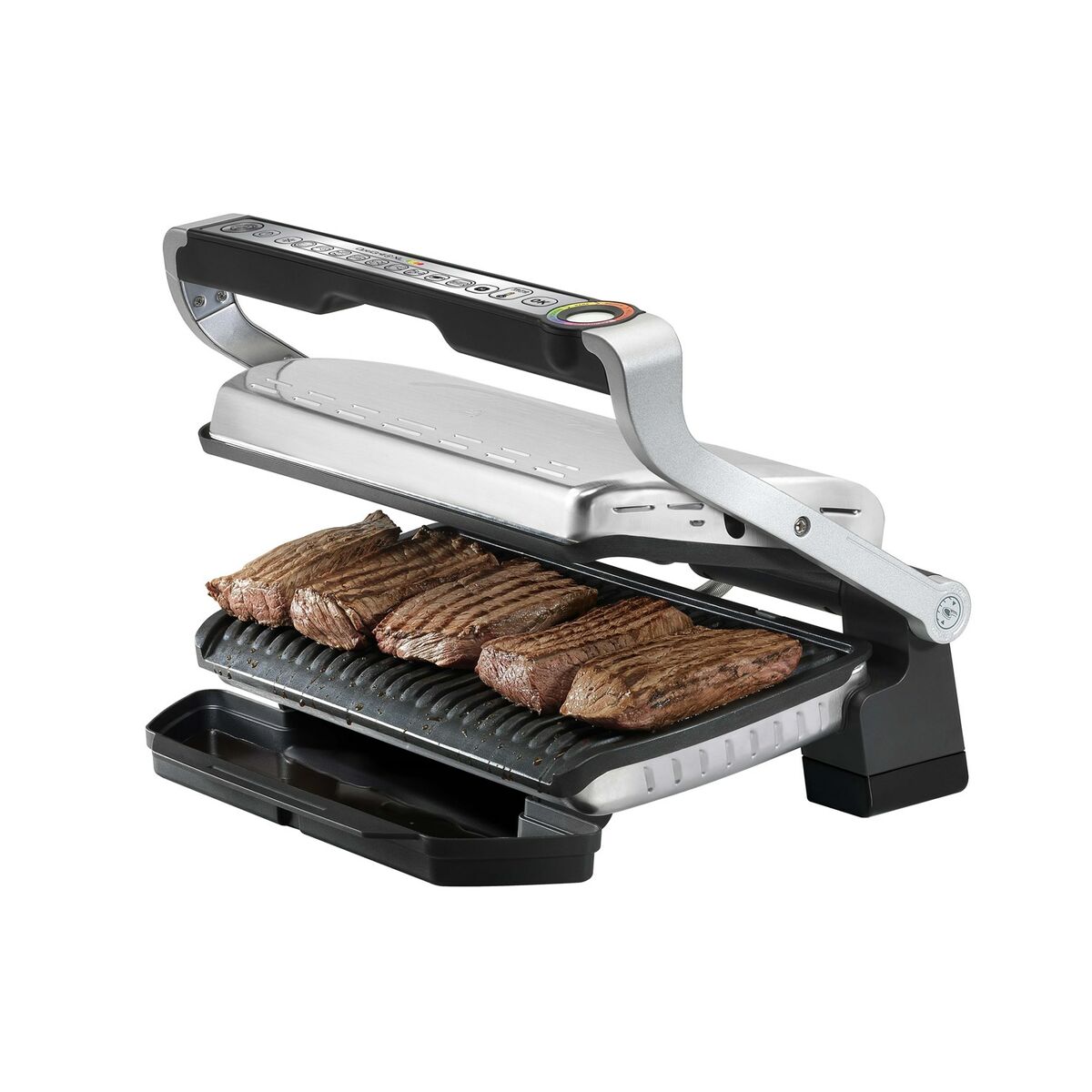 Elektrogrill Tefal Grill GC722D34 OptiGrill+ XL| inox 2000 W - AWK Flagship