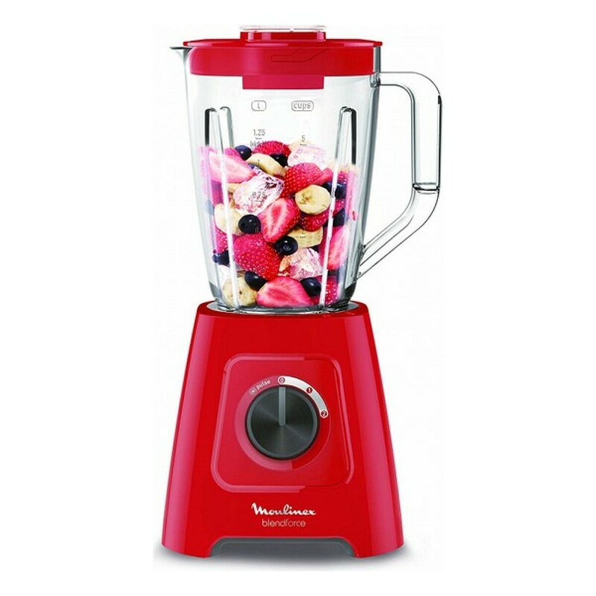 Standmixer Moulinex LM420510 1,25 L 600W 600 W 550 W Rot 2 L - AWK Flagship