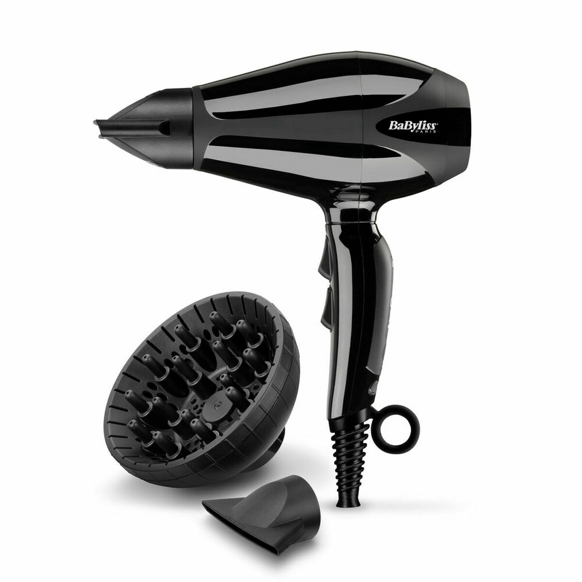 Fön Babyliss Compact Pro 2400 Schwarz Schwarzweiß 2400 W 1 Stücke - AWK Flagship