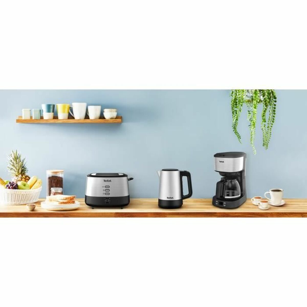 Tefal Schwarz Schwarz/Silberfarben Edelstahl Wasserkocher 1,7 L 2200 W - AWK Flagship