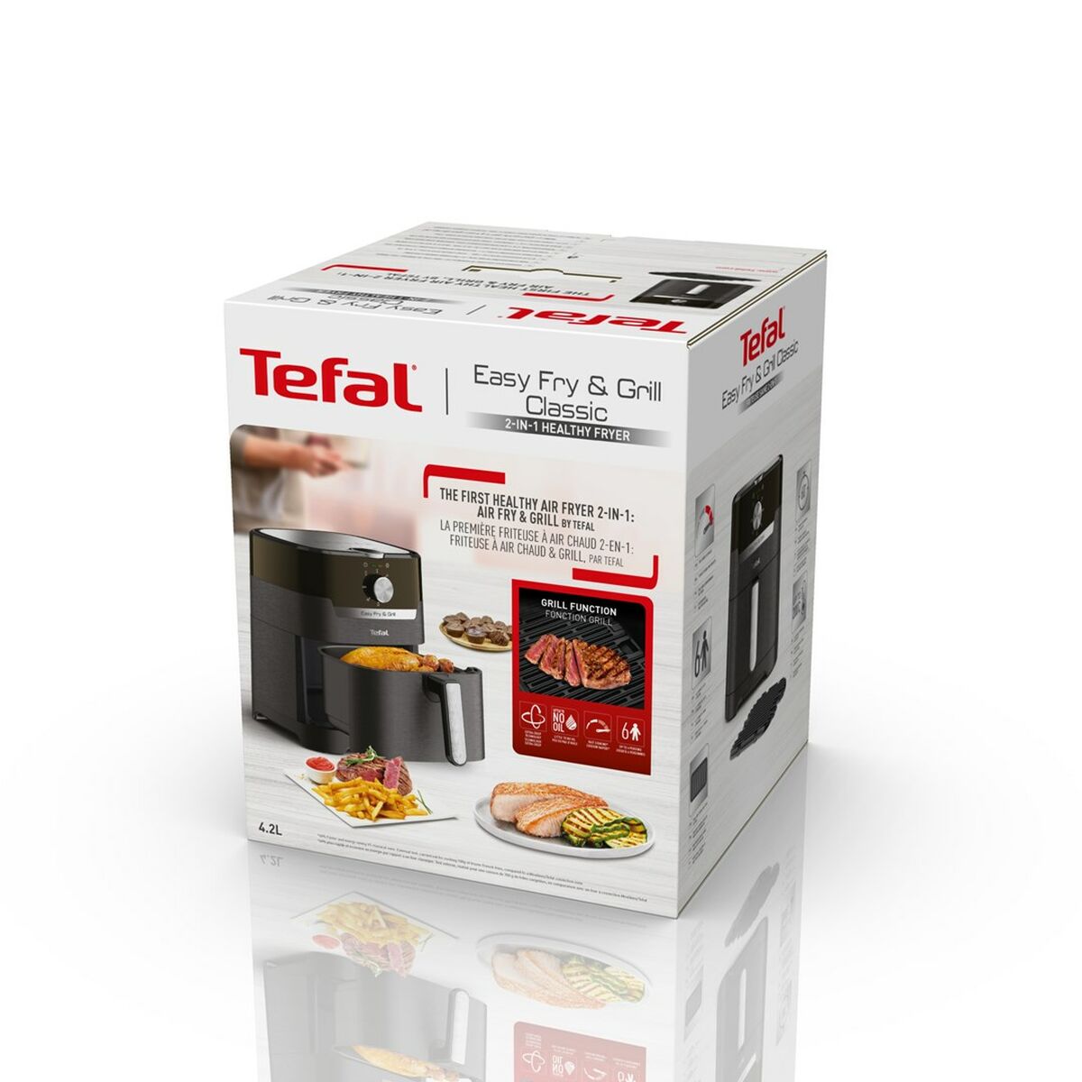 Heißluftfritteuse Tefal EY501815 Schwarz 4,2 L - AWK Flagship