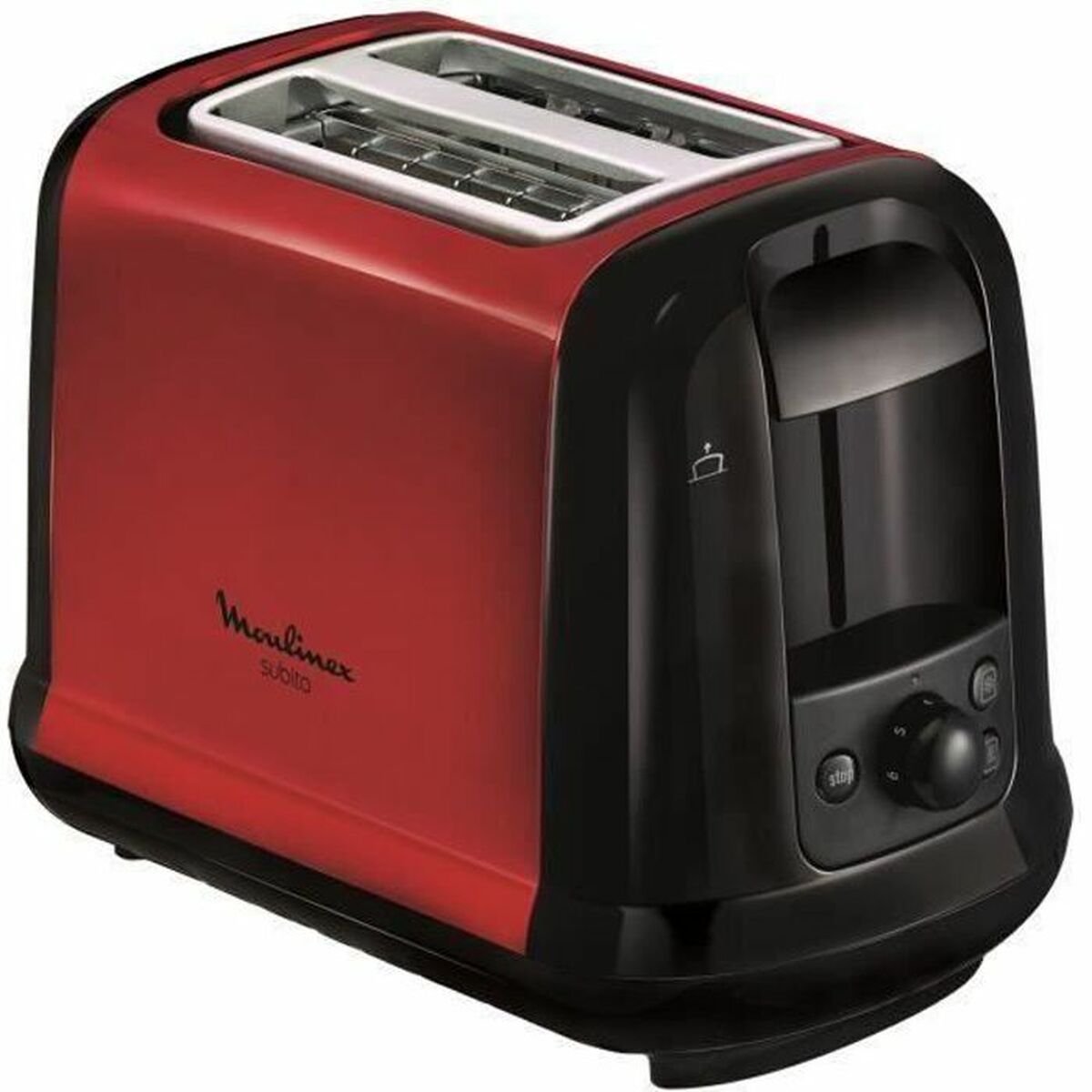 Toaster Moulinex LT260D11X 850 W Rot Schwarz - AWK Flagship