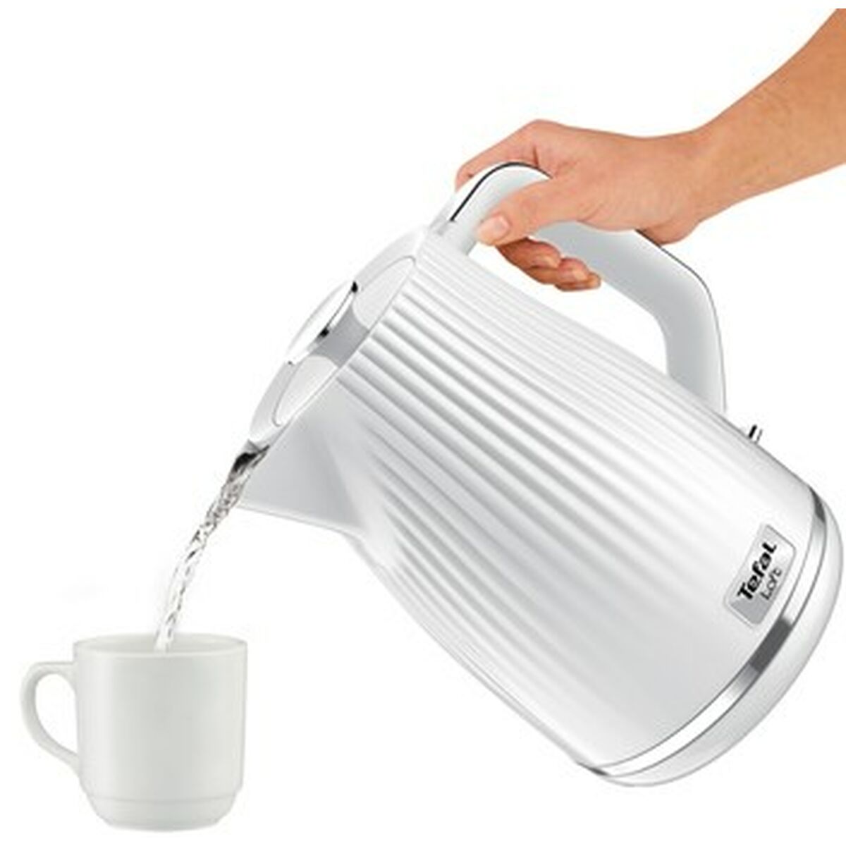 Wasserkocher Tefal KO250130  Weiß 2400 W 1,7 L - AWK Flagship