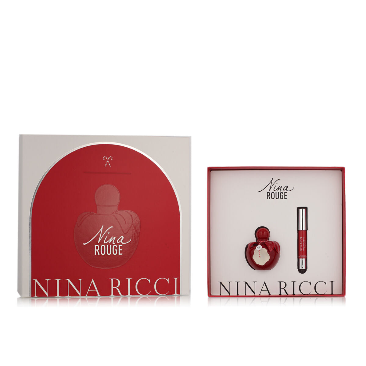 Set mit Damenparfüm Nina Ricci Nina Rouge EDT 2 Stücke - AWK Flagship