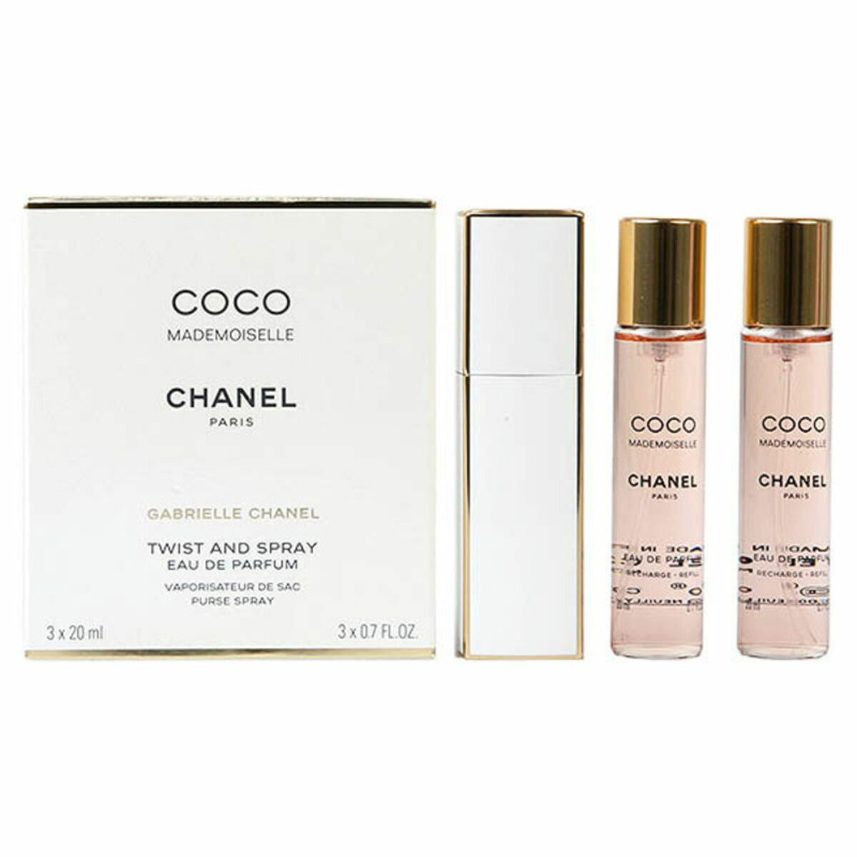 Set mit Damenparfüm Chanel Coco Mademoiselle EDP 2 Stücke - AWK Flagship