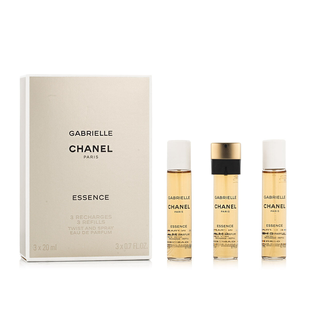 Set mit  Chanel Gabrielle Essence EDT 3 Stücke- Damen - AWK Flagship