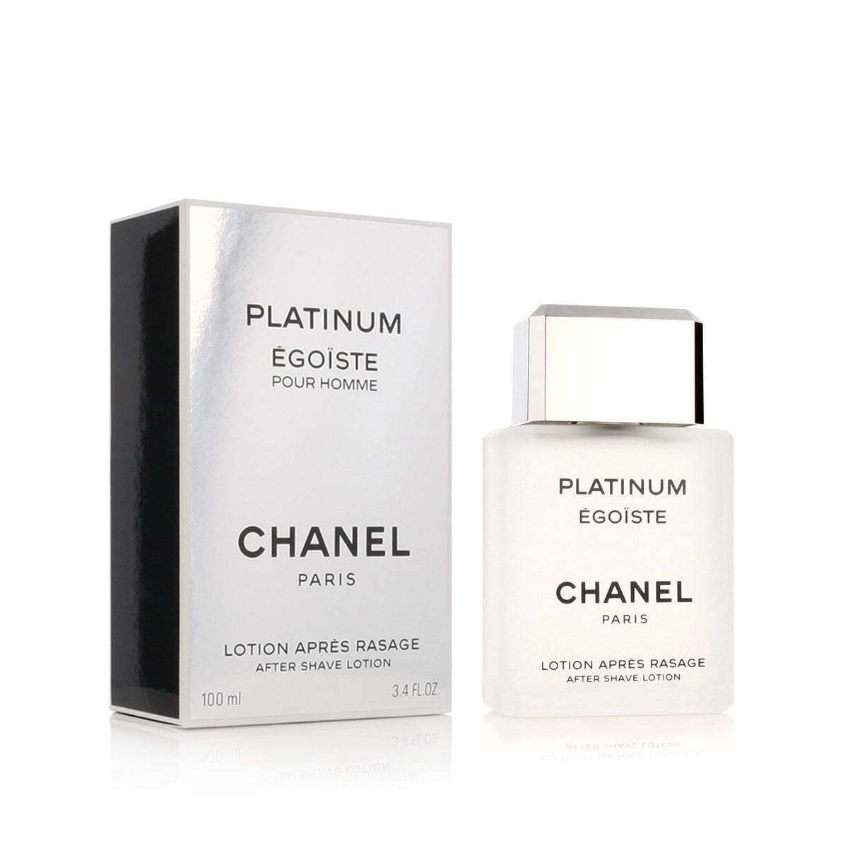 Aftershave Lotion Chanel Egoiste Platinum Pour Homme 100 ml - AWK Flagship