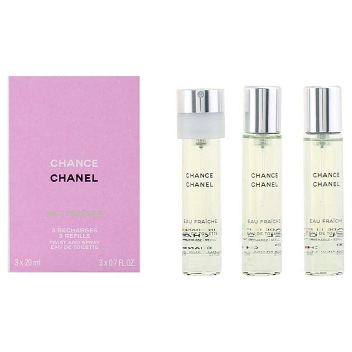 Set mit Damenparfüm Chance Eau Fraiche Chanel (3 pcs) Chance Eau Fraiche - AWK Flagship