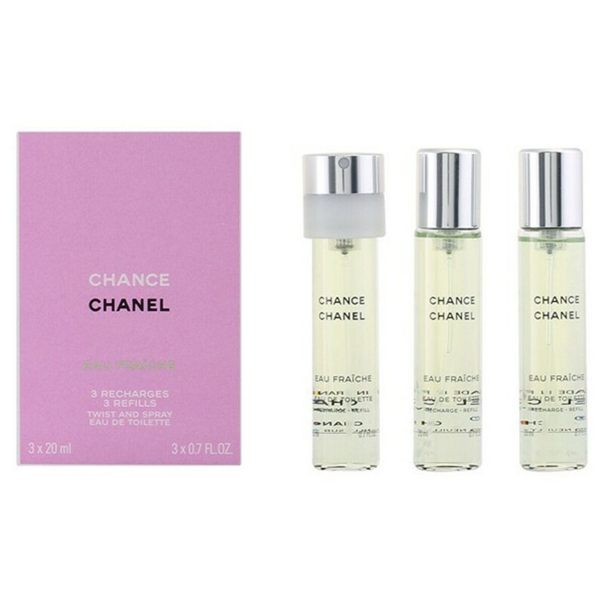 Set mit Damenparfüm Chance Eau Fraiche Chanel (3 pcs) Chance Eau Fraiche - AWK Flagship