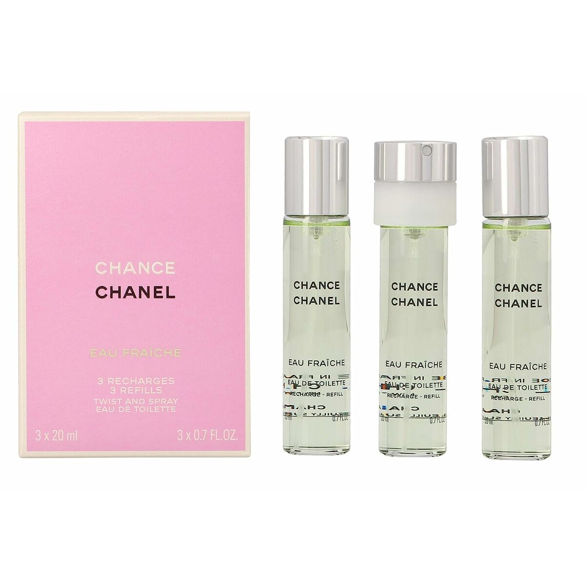 Set mit Damenparfüm Chanel Chance Eau Fraîche EDT 3 Stücke - AWK Flagship