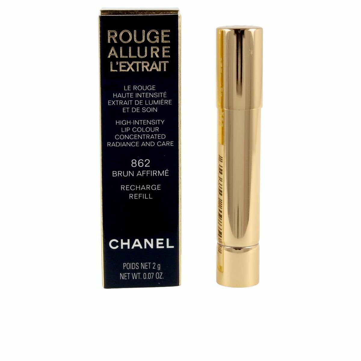 Lippenstift Chanel Rouge Allure L'extrait Brun Affirme 862 1 - AWK Flagship