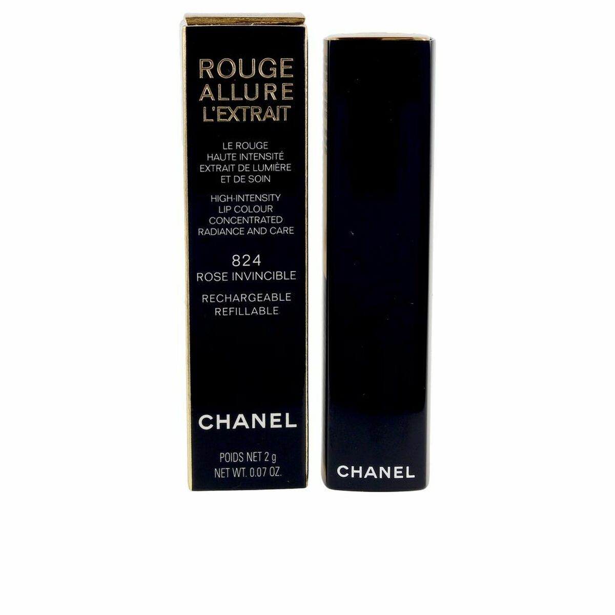 Lippenstift Chanel Rouge Allure L'extrait Rose Invincible 824 - AWK Flagship