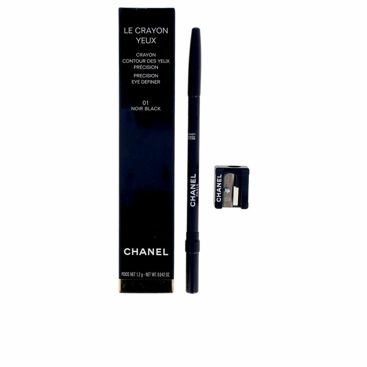 Kaufe Kajalstift Chanel Le Crayon Yeux Noir black-01 (1 Stück) (1,2 g) bei AWK Flagship um € 49.00