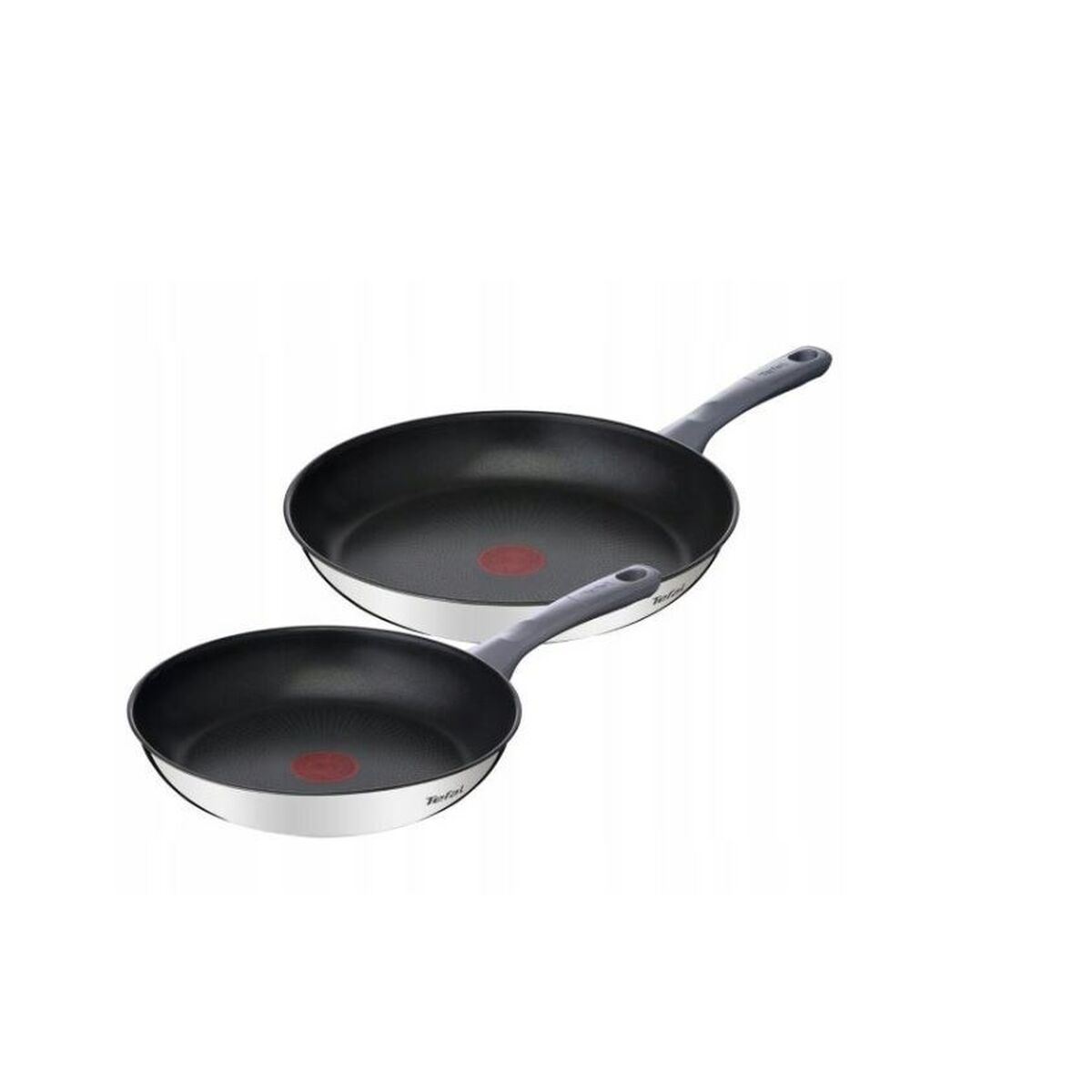 Pfanne Tefal G7132S55 Schwarz Stahl Edelstahl Ø 24 cm Ø 28 cm - AWK Flagship