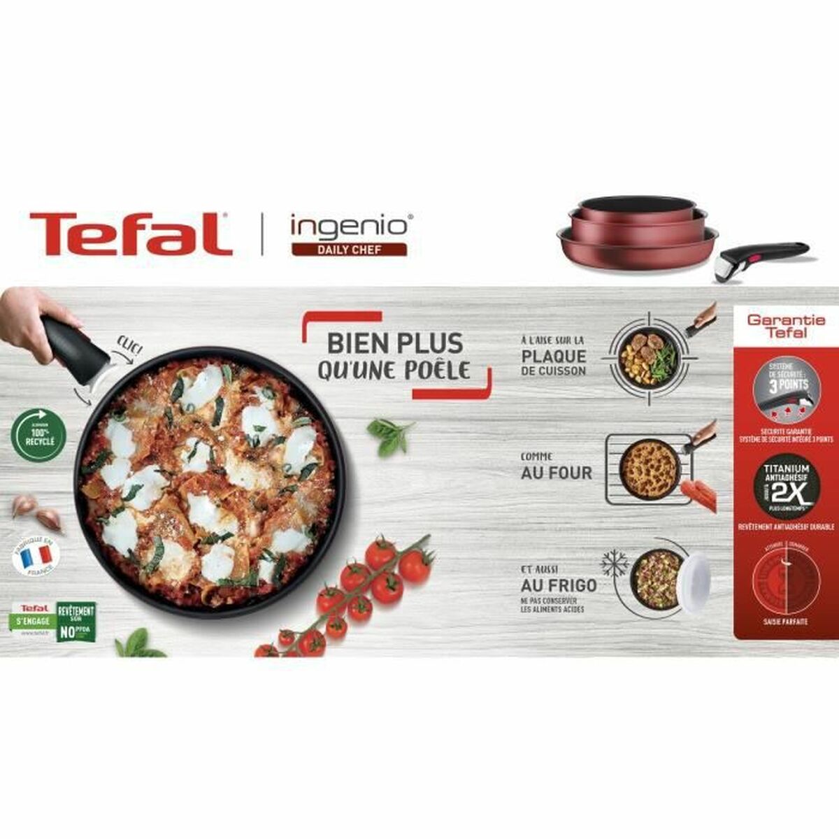 Topfset Tefal 10 Stücke - AWK Flagship