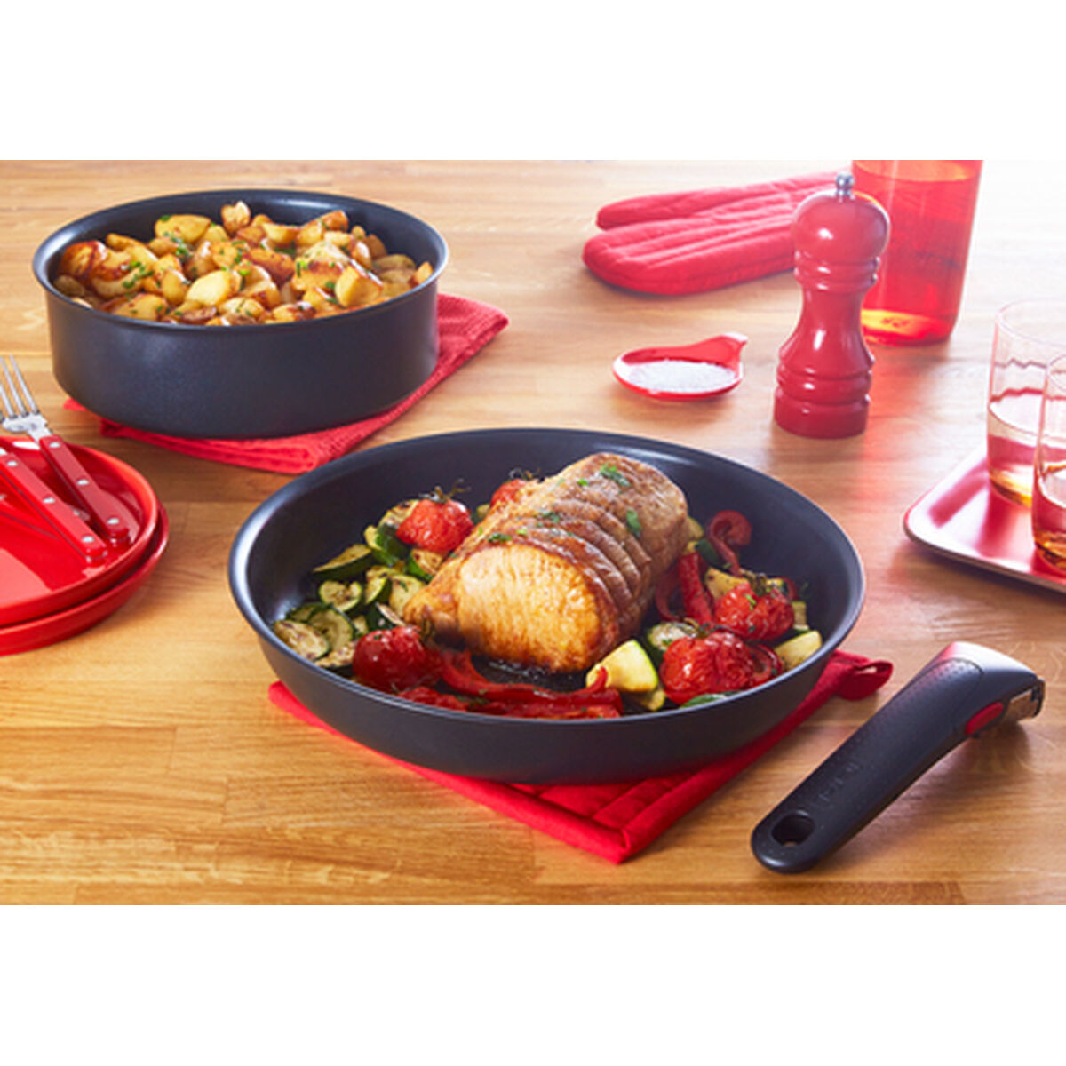 Pfanne Tefal L76306 Schwarz Aluminium Ø 28 cm (1 Stück) - AWK Flagship