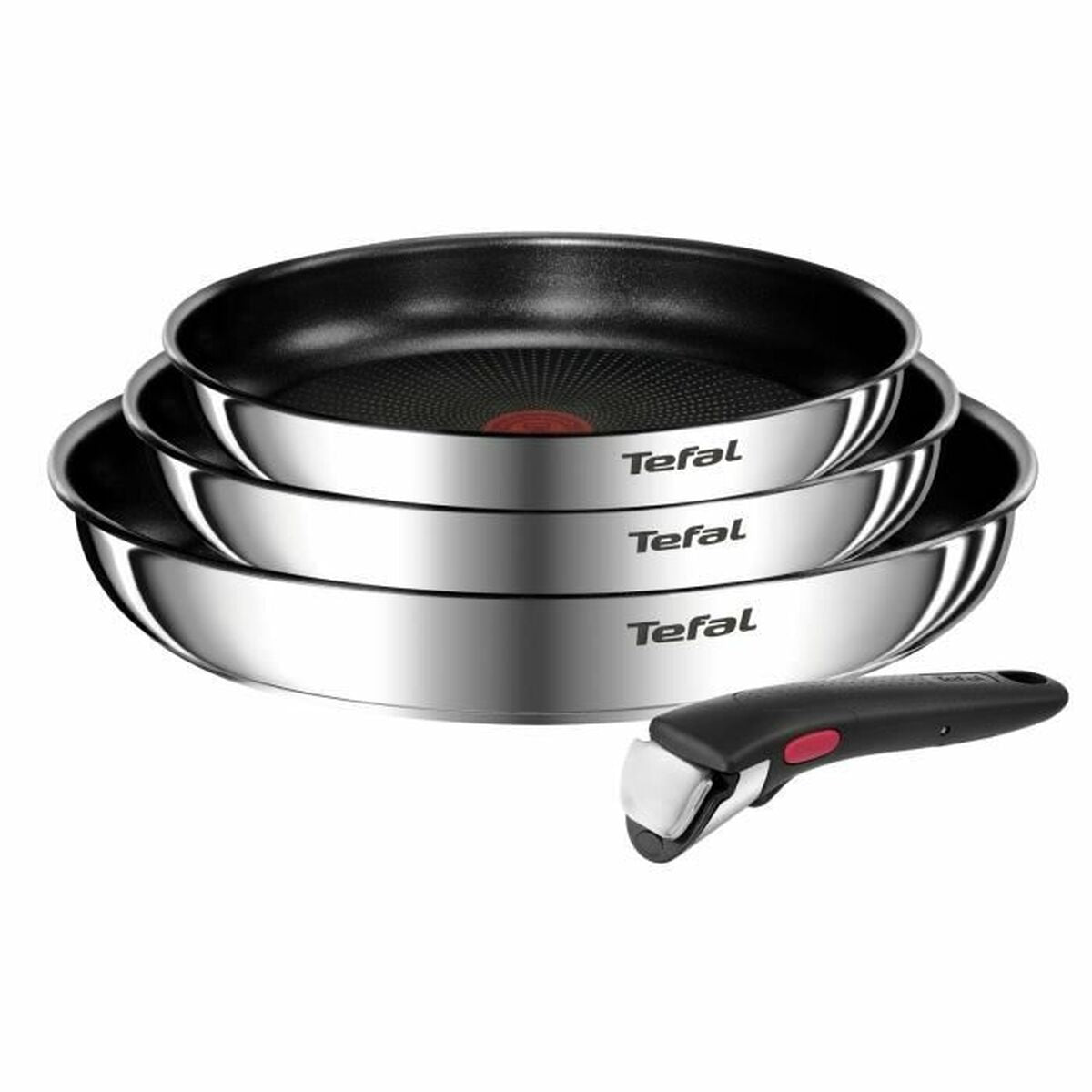 Pfannenset Tefal Emotion L897S404 Edelstahl Ø 24 cm Ø 22 cm Ø 28 cm - AWK Flagship