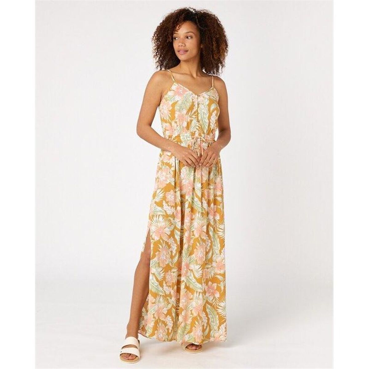 Kleid Rip Curl Always Summer Long Orange Damen - Mode & Accessoires