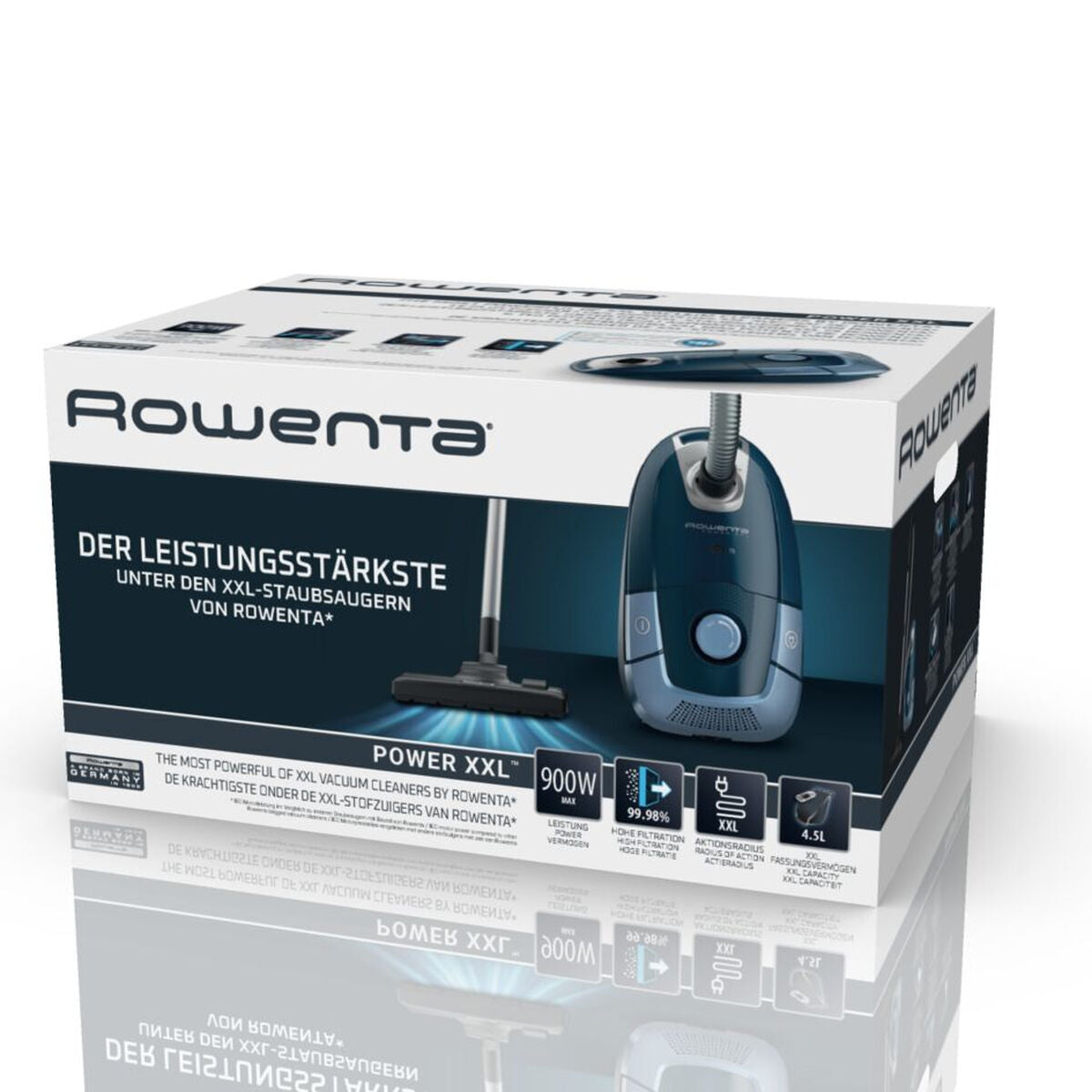 Staubsauger mit Beutel Rowenta RO3172EA 900 W 4,5 L Blau - AWK Flagship