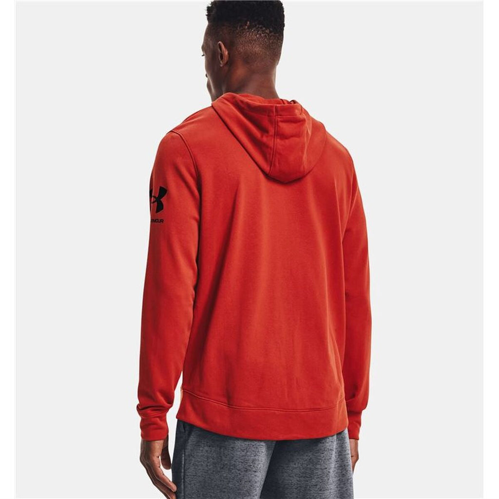 Herren Under Armour Rival Terry Jacke Rot - Sport & Freizeit