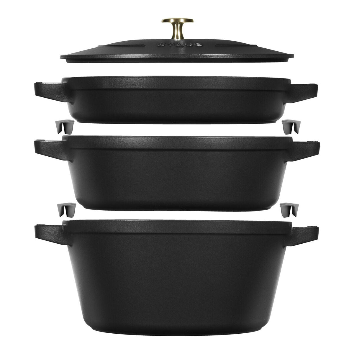 Kochtopf Zwilling La Cocotte Schwarz Gusseisen 1 Stücke Ø 24 cm 1 kg 4,2 L (1 Stück) - AWK Flagship