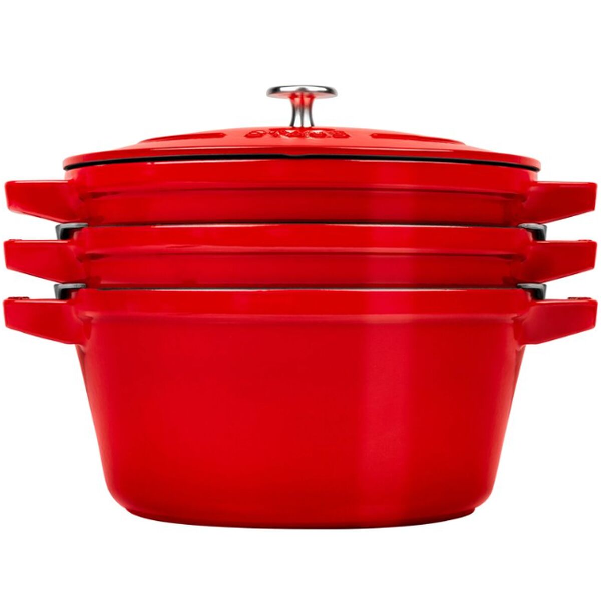 Ofenpfanne Zwilling La Cocotte Rot Gusseisen Ø 24 cm (3 Stück) - AWK Flagship