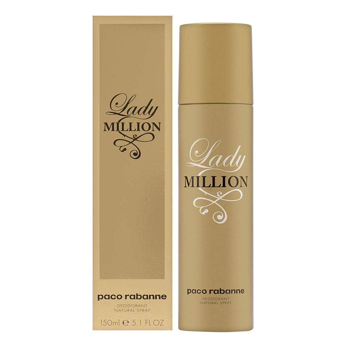 Deodorant Lady Million Paco Rabanne (150 ml) - AWK Flagship