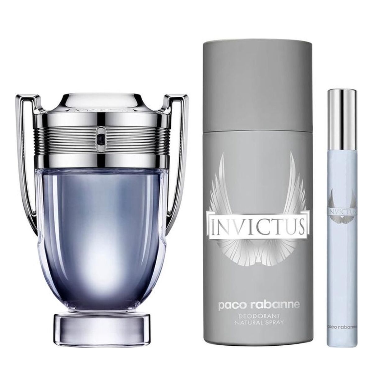 Set mit  Paco Rabanne 3 Stk. Invictus - Herren - AWK Flagship