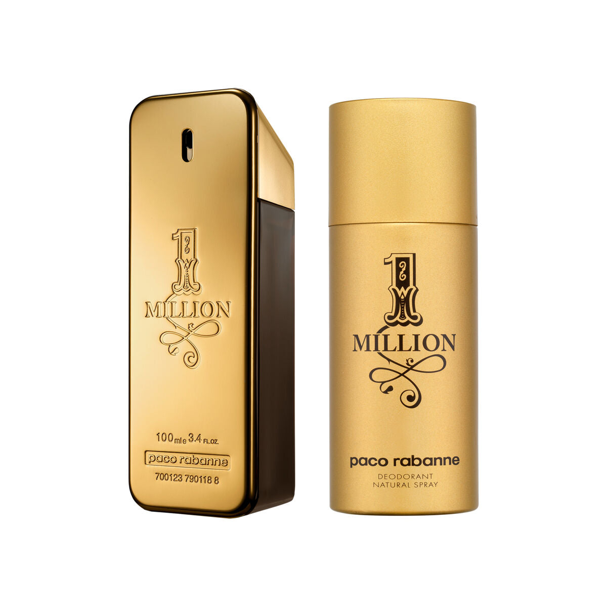 Set mit Herrenparfüm Paco Rabanne EDT One million 2 Stücke - AWK Flagship