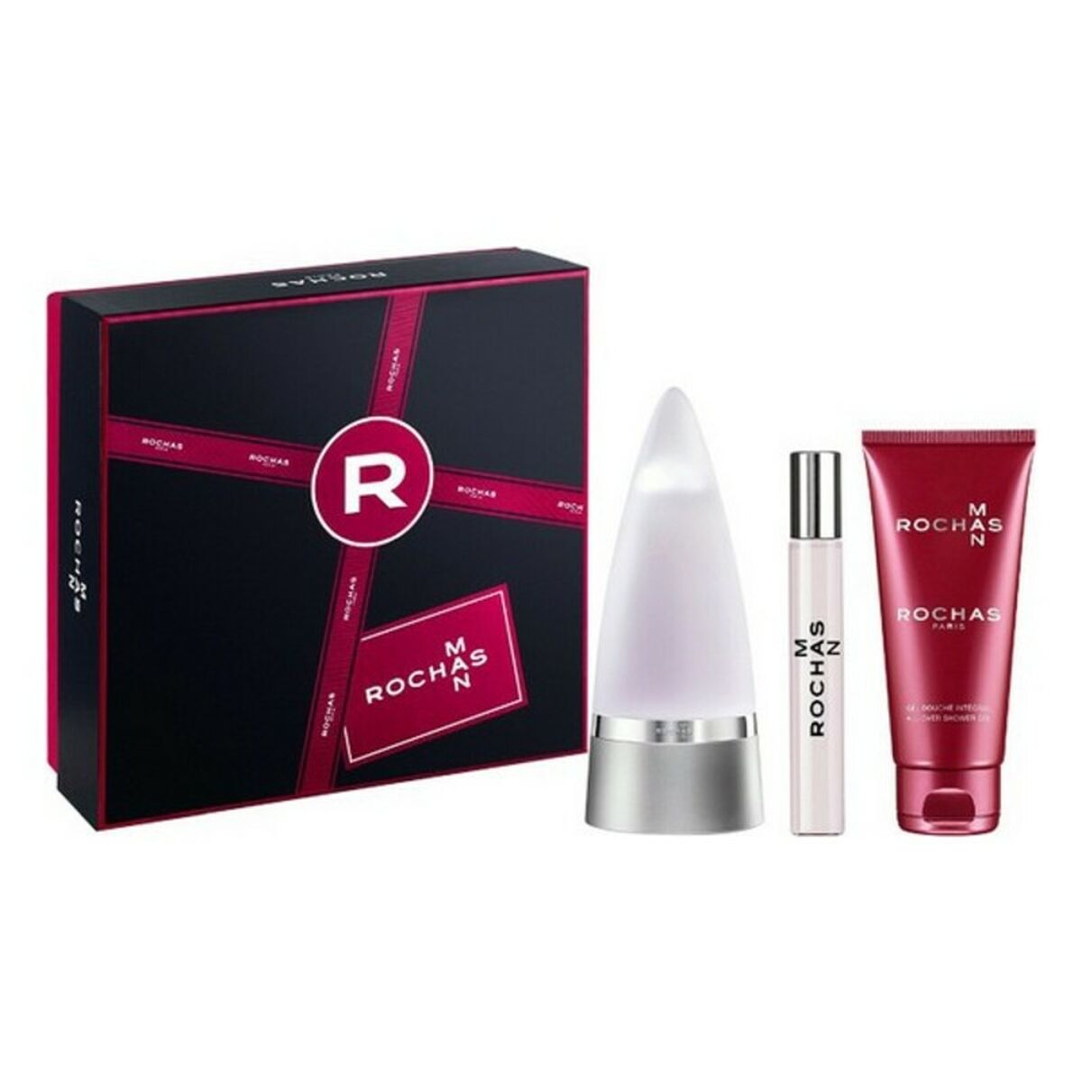 Set mit  EDT Man Rochas Man 3 Stk. - Herren - AWK Flagship