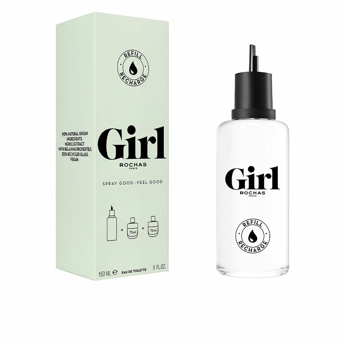 Damenparfüm Rochas Girl EDT 150 ml Nachladen - AWK Flagship