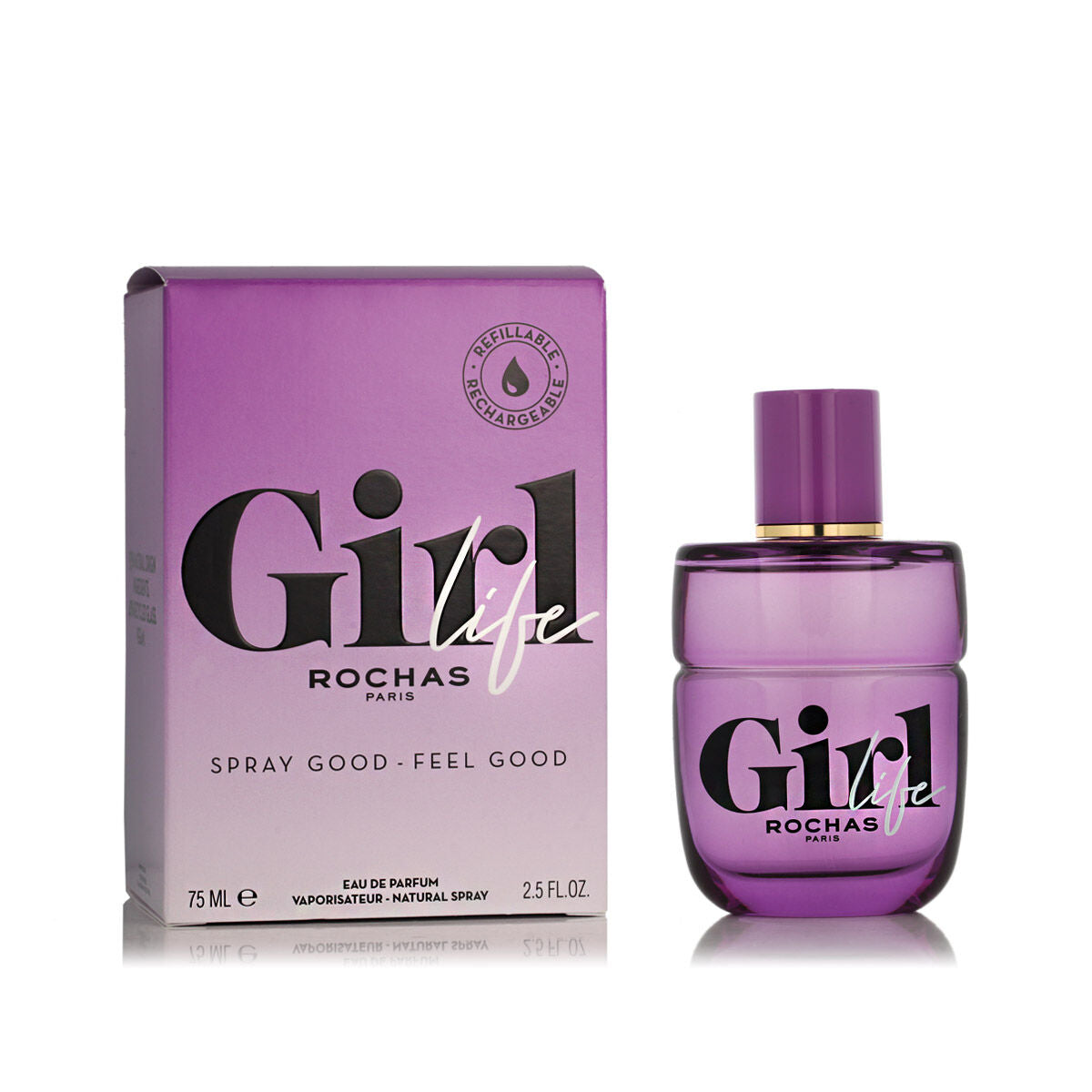 Damenparfüm Rochas Girl Life EDP 75 ml - AWK Flagship