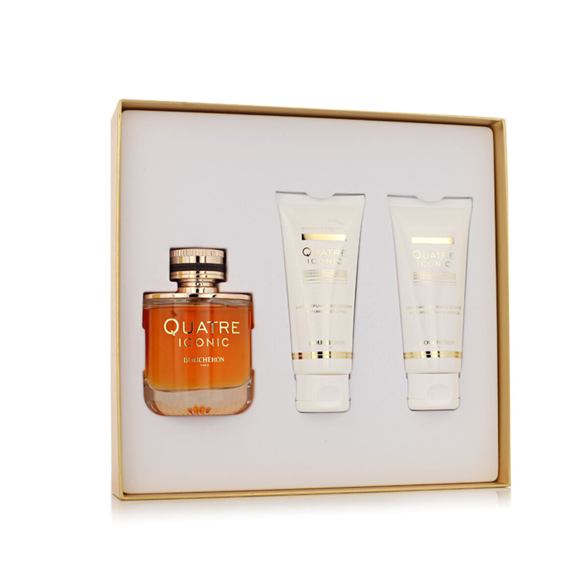 Set mit Damenparfüm Boucheron Quatre Iconic EDP 3 Stücke - AWK Flagship