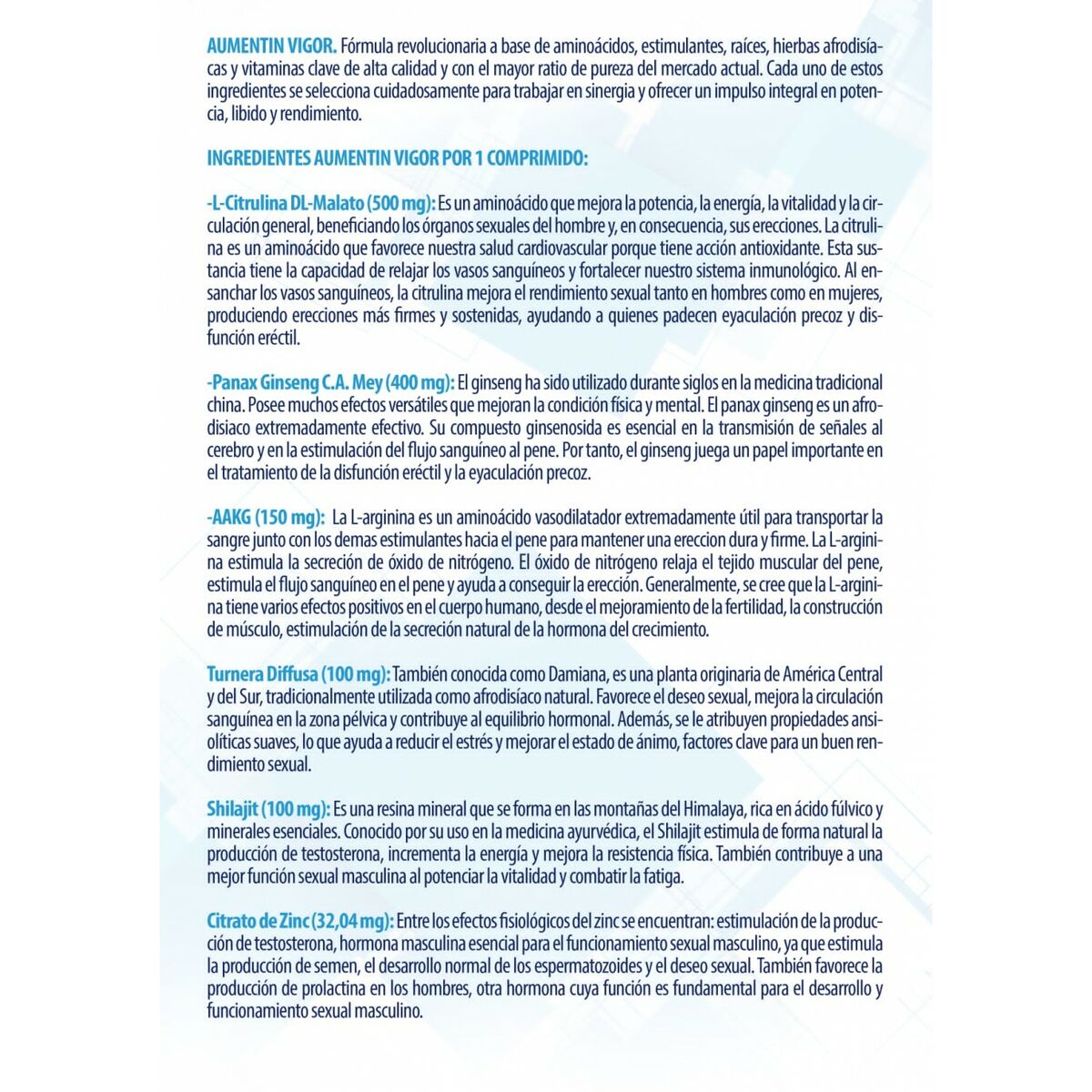 Orgasmusverstärker MSR LABORATORIOS AUMENTIN VIGOR - Neuheiten