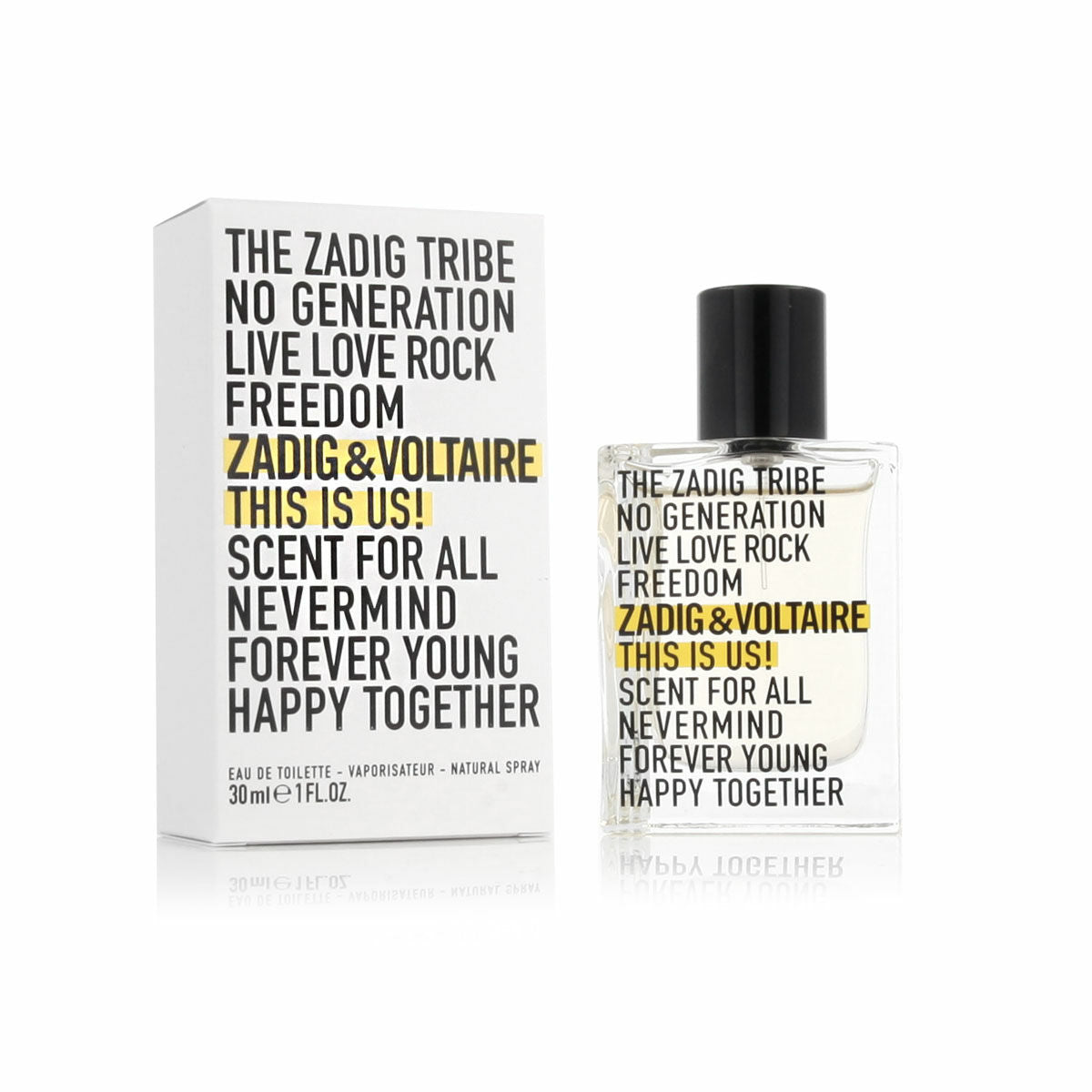 Unisex-Parfüm Zadig & Voltaire This is Us! Scent for All EDT 30 ml - AWK Flagship