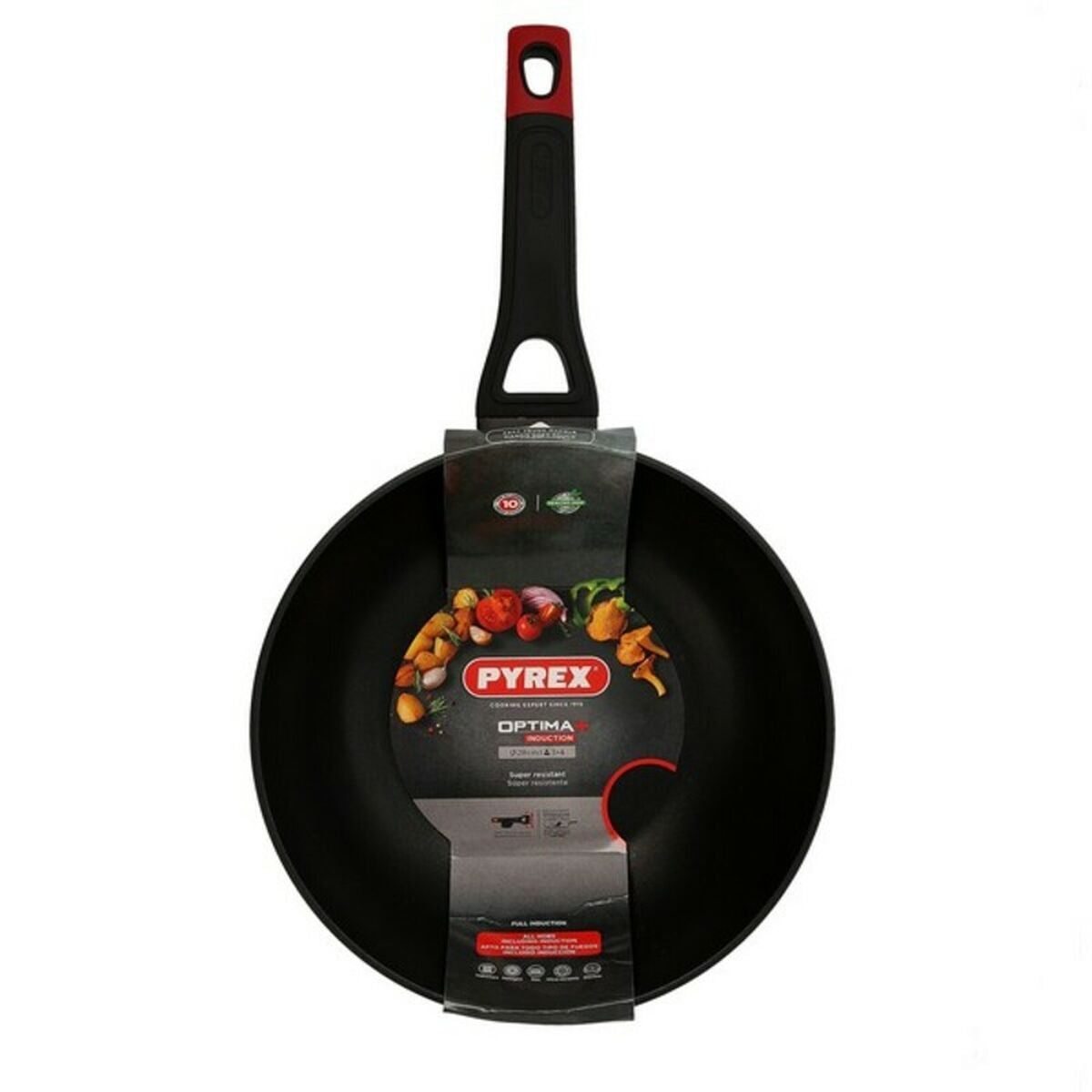 Wok Pfanne Pyrex 1140052 Metall 28 cm - AWK Flagship