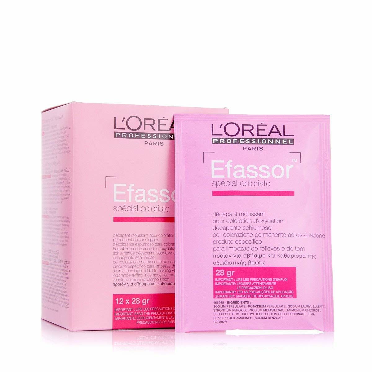 Entfärber L'Oreal Professionnel Paris Efassor 28 g (12 x 28 g) - AWK Flagship