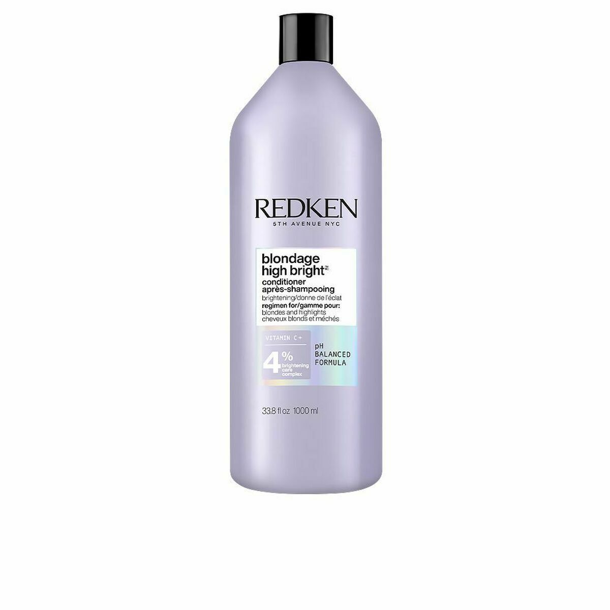 Pflegespülung für Blondes und Graues Haar Redken Blondage High Bright 1 L - AWK Flagship