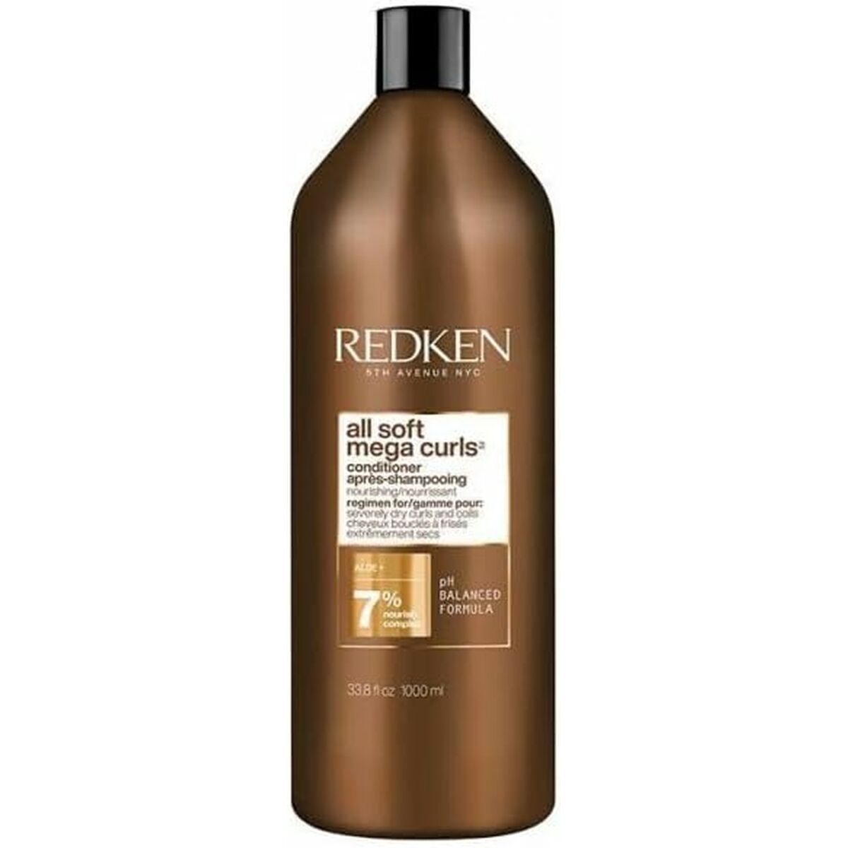 Nährende Balsamspülung Redken All Soft Mega Curls 1 L - AWK Flagship